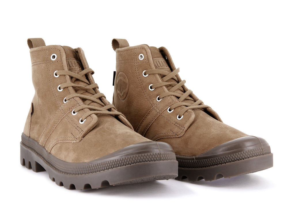 Botas Palladium PALLABROUSSE HI WATERPROOF Hombre Mahogany | Costa Rica-26793